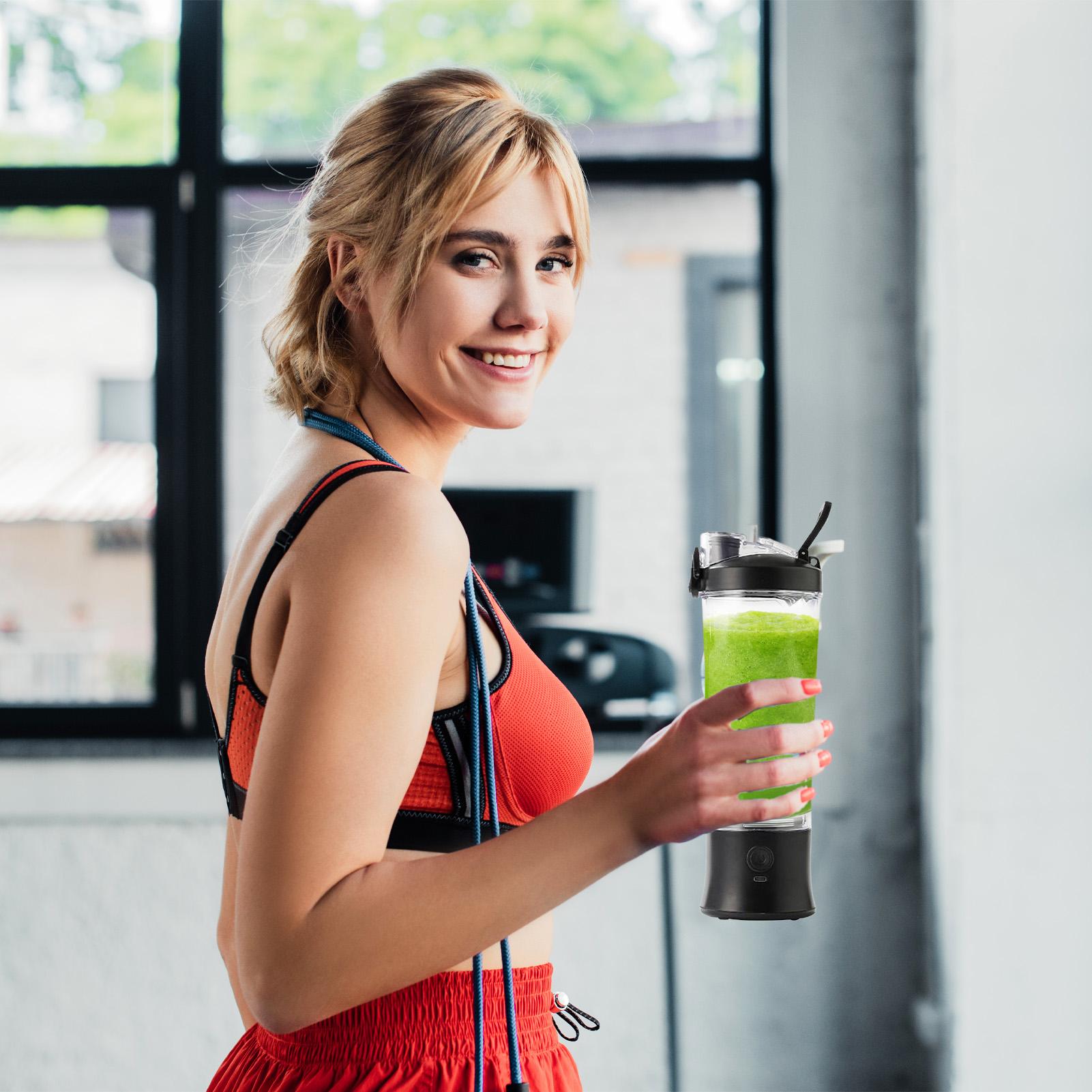 Portable Blender For Smoothies - đánh giá và giá Protein Shaker Bottle