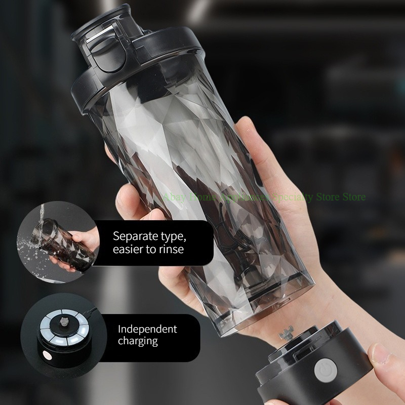 700ML Rechargeable Electric Mi - đánh giá và giá Protein Shaker Bottle
