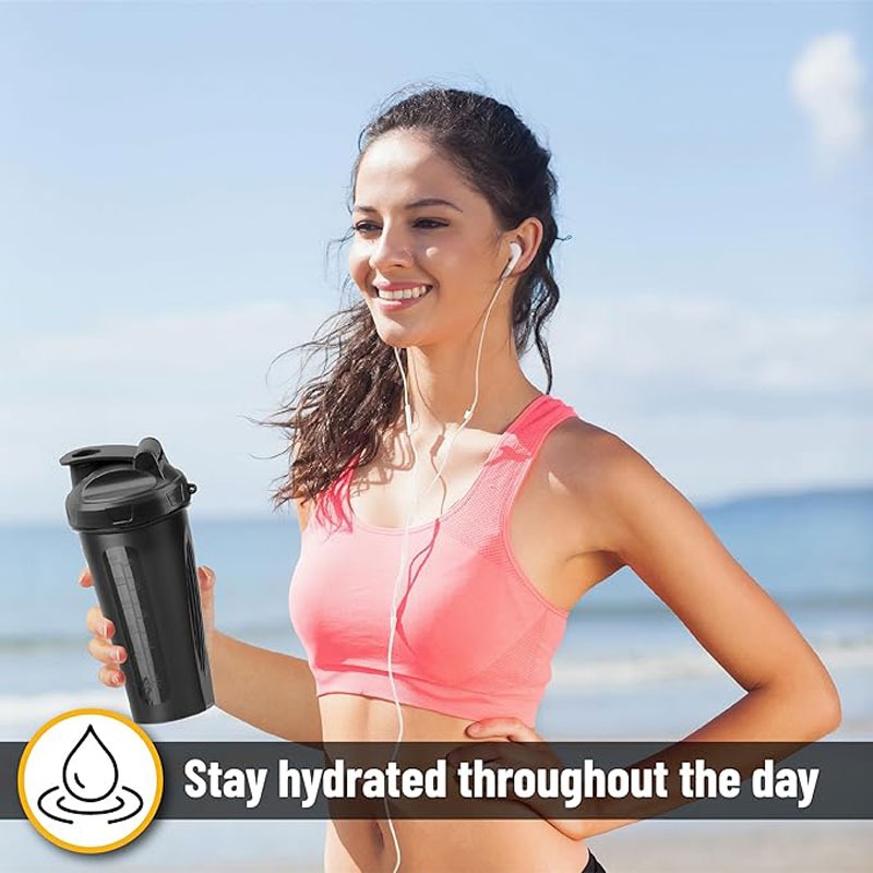 600ml Shaker Bottle 20 Oz Prot - đánh giá và giá Protein Shaker Bottle