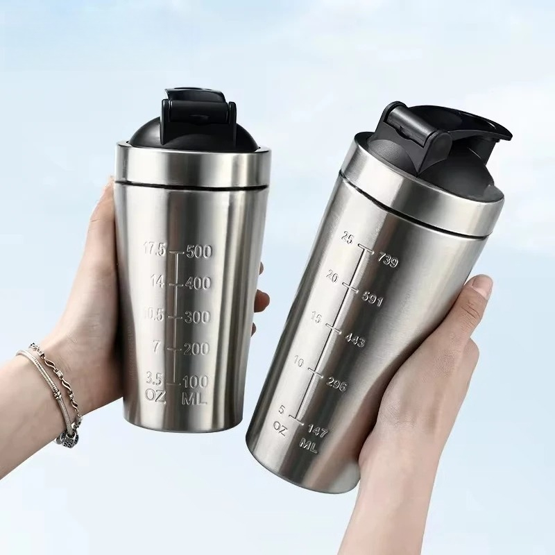 1pcs Stainless Steel Protein P - đánh giá và giá Protein Shaker Bottle