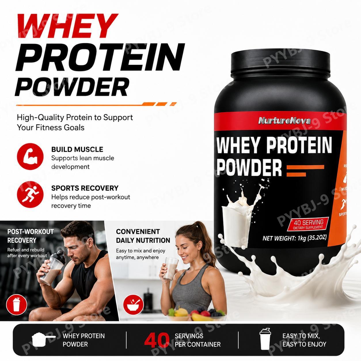 NurtureNova Whey Protein Powde - đánh giá và giá Nutrition Fitness Training
