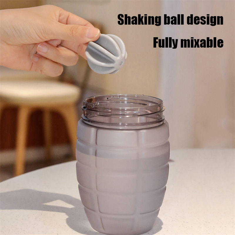 600ml Fitness Sports Water Bot - đánh giá và giá Protein Shaker Bottle