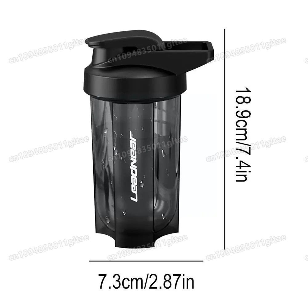 500ML Portable Protein Powder  - đánh giá và giá Protein Shaker Bottle