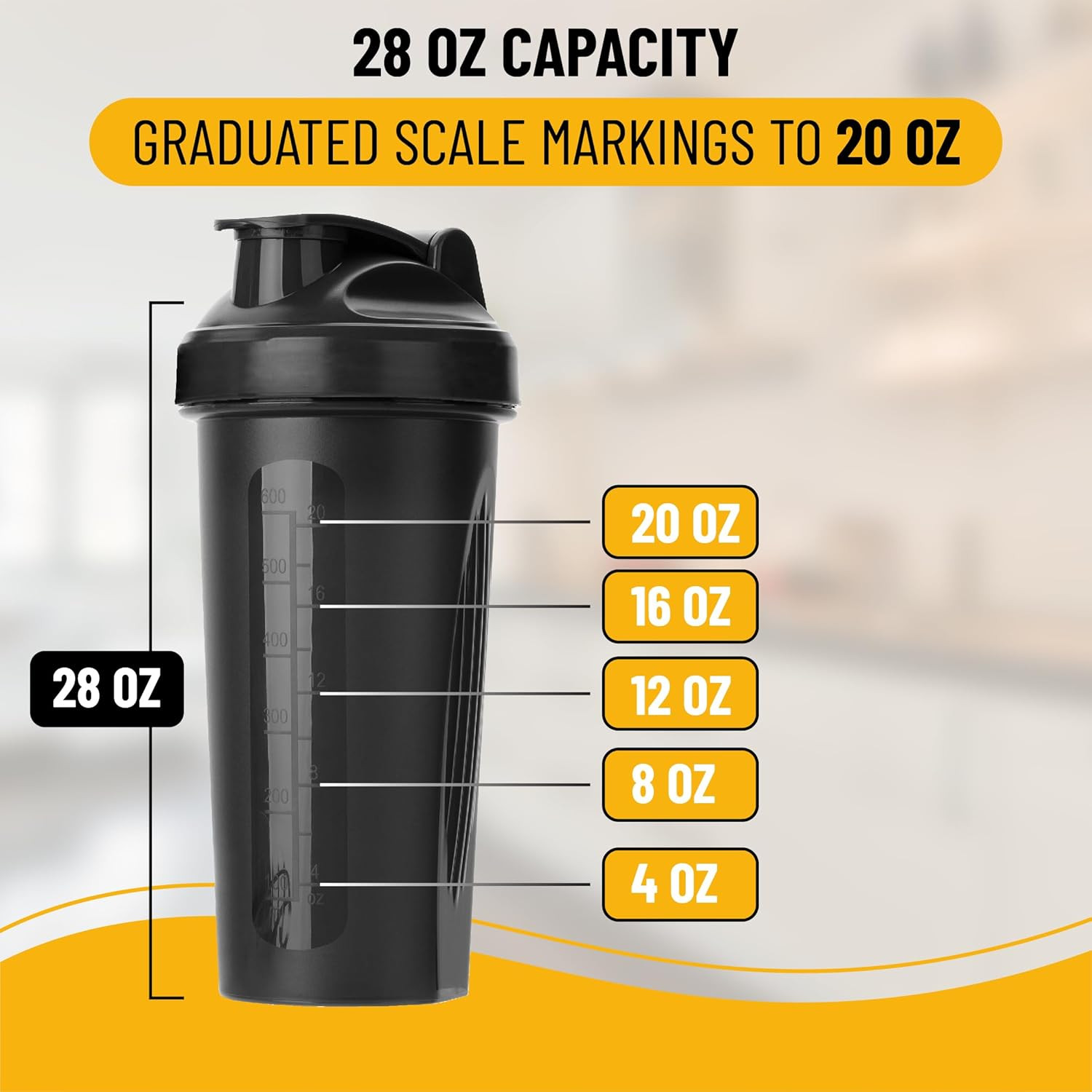 2PCS 20 oz Protein Shaker Bott - đánh giá và giá Protein Shaker Bottle