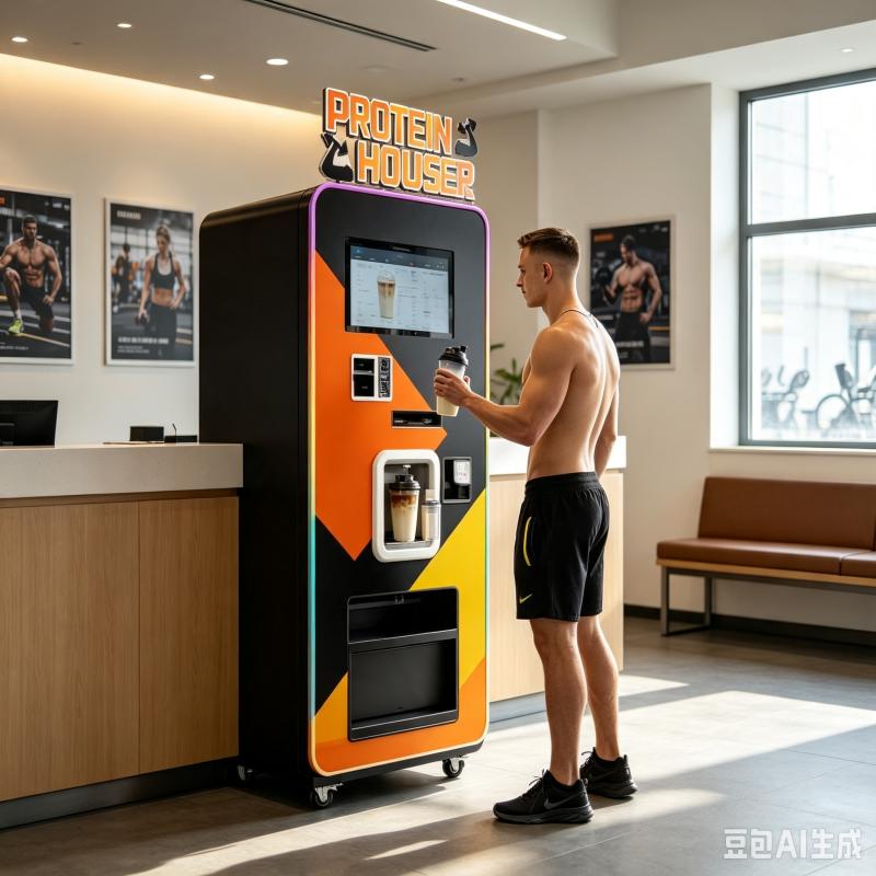 Protein Shake Vending Machine  - đánh giá và giá Nutrition Fitness Gym