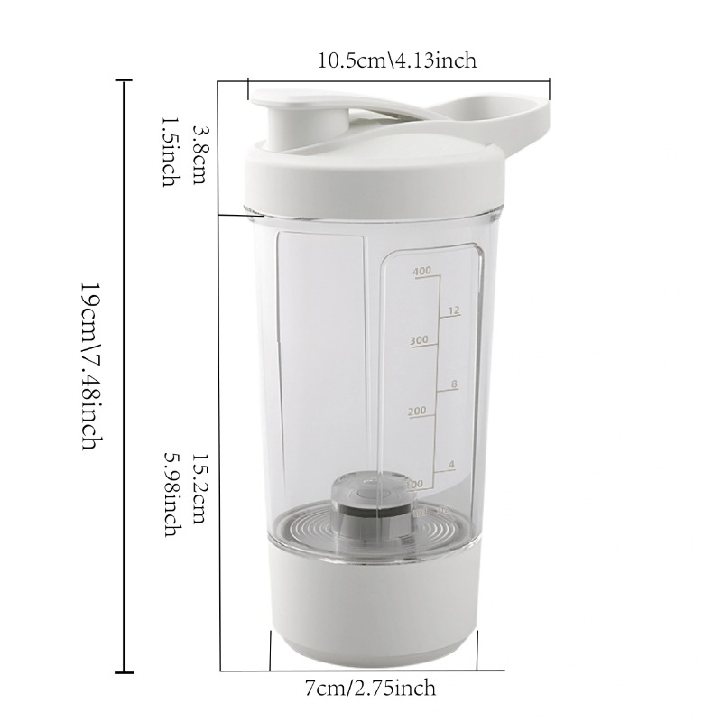 Electric Self Stirring Mug wit - đánh giá và giá Protein Shaker Bottle